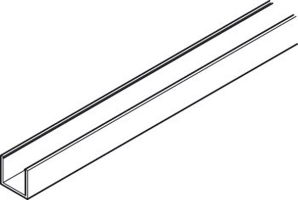 Ray dẫn hướng dưới 6000mm Hafele 943.33.760 4 Ray dẫn hướng dưới 6000mm Hafele 943.33.760