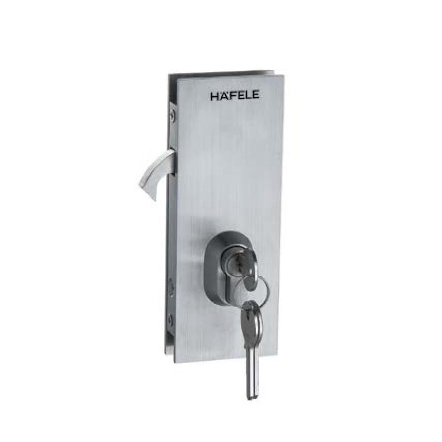 Thân khóa cửa trượt kính mở trái Hafele 981.59.100 3 Thân khóa cửa trượt kính mở trái Hafele 981.59.100