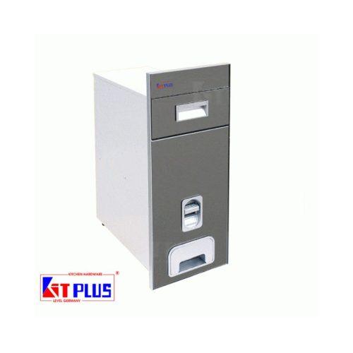 Thùng gạo mặt gương bạc Kit Plus RB.29A 6 Thùng gạo mặt gương bạc Kit Plus RB.29A