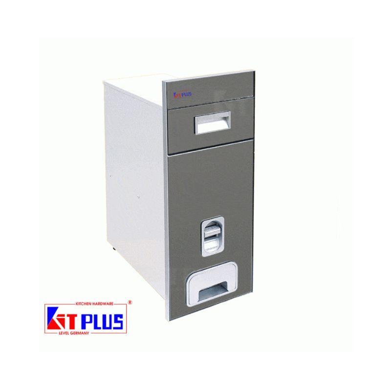 Thùng gạo mặt gương bạc Kit Plus RB.29A 4 Thùng gạo mặt gương bạc Kit Plus RB.29A