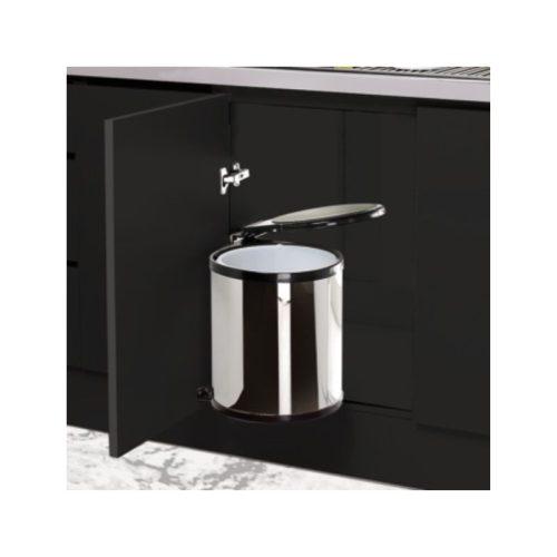 Thùng rác gắn cánh lắp âm cửa Hafele Viola 502.24.006 5 Thùng rác gắn cánh lắp âm cửa Hafele Viola 502.24.006