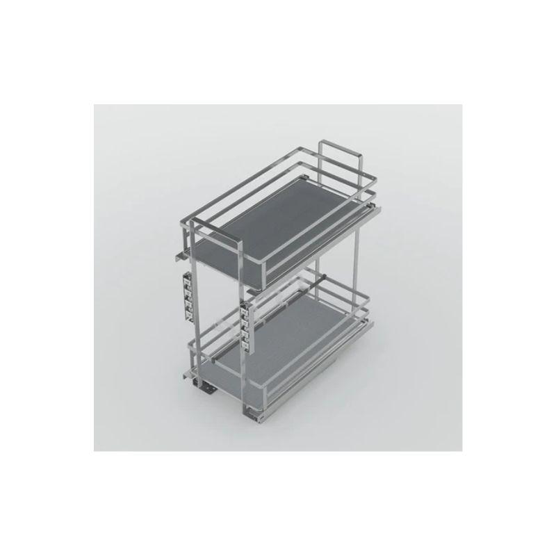 Bộ rổ gia vị Hafele Omero 549.20.825 400mm 4 Bộ rổ gia vị Hafele Omero 549.20.825 400mm