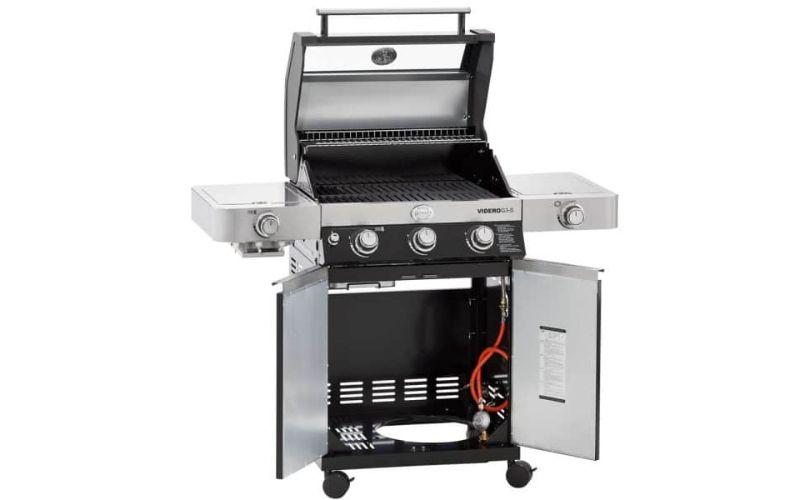 Bếp nướng BBQ Rösle 25530 VIDERO G3-S Vario 30 Mbar dùng gas 4 Bên trong của Bếp nướng BBQ Rösle 25530 VIDERO G3-S Vario 30 Mbar dùng gas