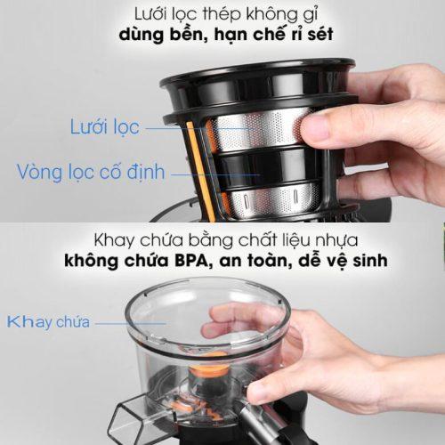 Chi tiết máy ép chậm Hafele GS-133N 535.43.811