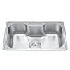 Chậu rửa bát inox 1 hố Gorlde GD-027 2 Chậu rửa bát inox 1 hố Gorlde GD-027