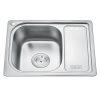 Chậu rửa bát inox 1 hố Gorlde GD-020 2 Chậu rửa bát inox 1 hố Gorlde GD-020