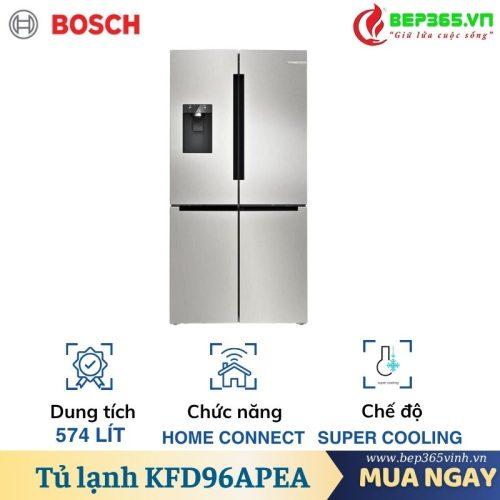 Tủ lạnh 4 cánh 574 lít Bosch KFD96APEA
