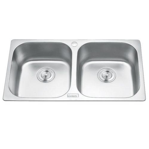 Chậu rửa bát inox 2 hố Gorlde GD-5304