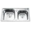 Chậu rửa bát inox 2 hố Gorlde GD-5404 1 Chậu rửa bát inox 2 hố Gorlde GD-5404