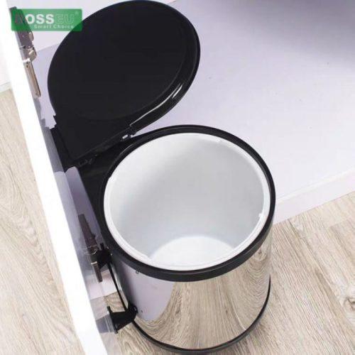 Thùng rác tròn gắn cánh tủ bếp BossEU BS114R 9 Ảnh thùng rác tròn gắn cánh tủ bếp BossEU BS114R
