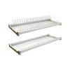 Giá bát đĩa cố định inox mạ crom BossEU BS1160C 2 Giá bát đĩa cố định inox mạ crom BossEU BS1160C