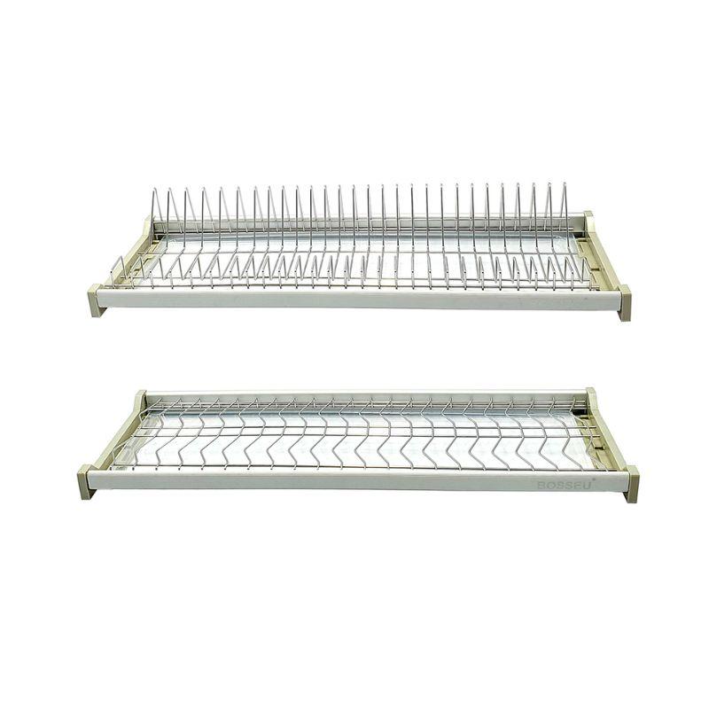 Giá bát đĩa cố định inox mạ crom BossEU BS1170C 4 Hình ảnh giá bát đĩa cố định inox mạ crom BossEU BS1170C