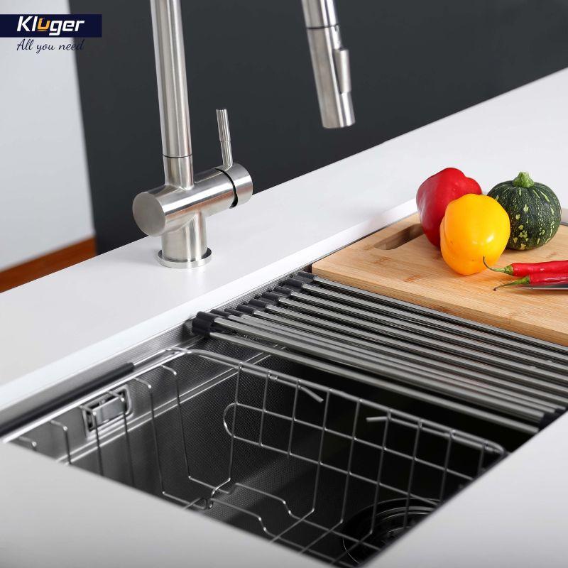 Giá để đồ inox Kluger KRM-02 4 Ảnh giá để đồ inox Kluger KRM-02