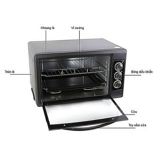 Lò nướng 50L Tiross TS9603 6 Ảnh lò nướng 50L Tiross TS9603