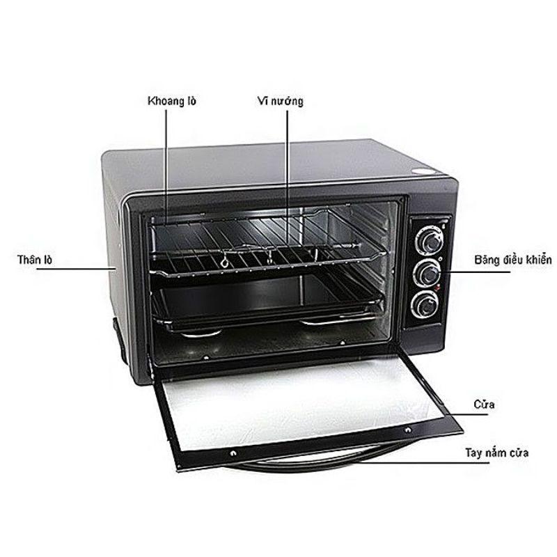 Lò nướng 50L Tiross TS9603 4 Ảnh lò nướng 50L Tiross TS9603