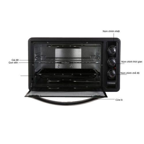 Lò nướng 40L Tiross TS9602 6 Ảnh lò nướng 40L Tiross TS9602