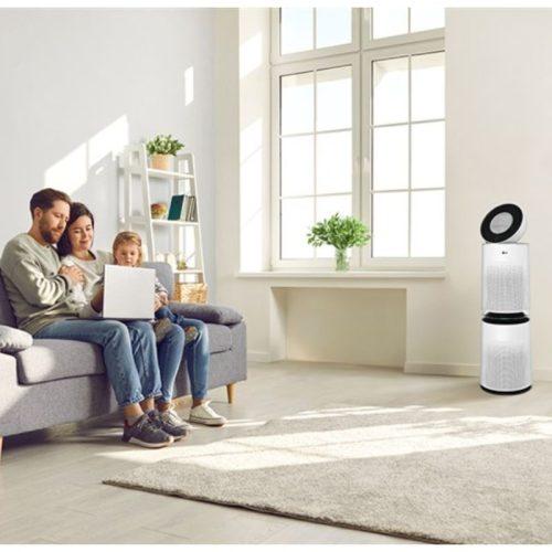 Ảnh thực tế máy lọc không khí LG AS65GDWH0.ABAE