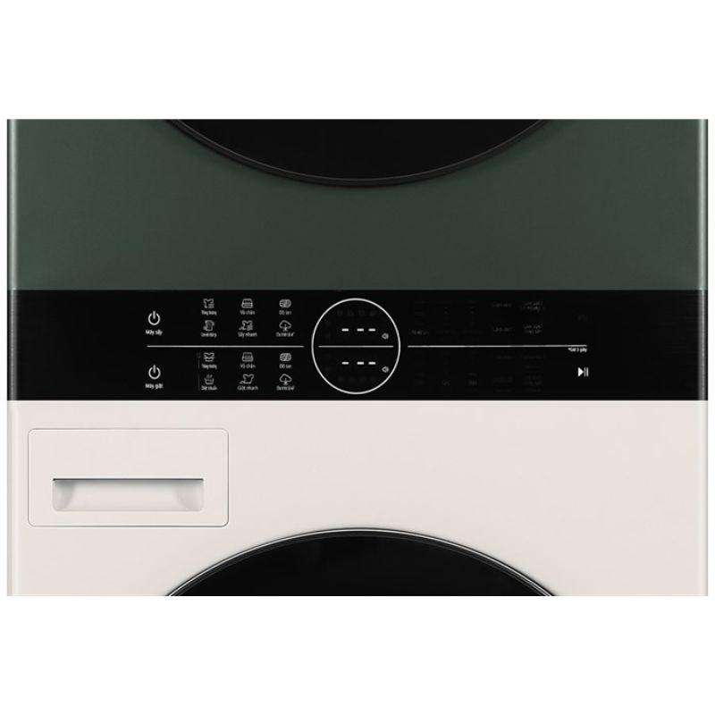 Tháp giặt sấy LG WT2517NHEG ABGPEVN 4 Bảng điều khiển tháp giặt sấy LG WT2517NHEG ABGPEVN