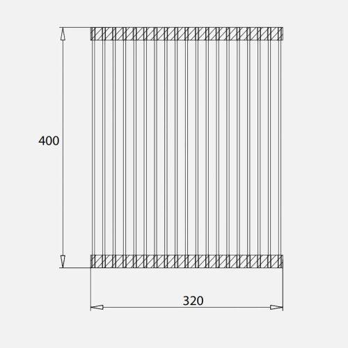 Giá để đồ inox Kluger KRM-01 8 Kích thước giá để đồ inox Kluger KRM-01