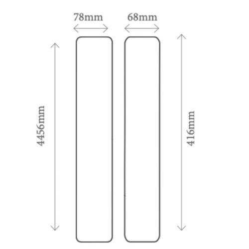 Kích thước khóa thông minh Avolock AL-83FRVT-B