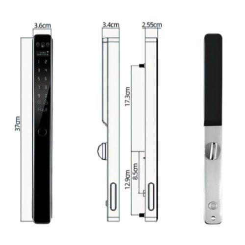Kích thước khóa thông minh Avolock AN-399F-G
