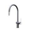 Vòi rửa bát nóng lạnh Konox Resta Grey có dây rút