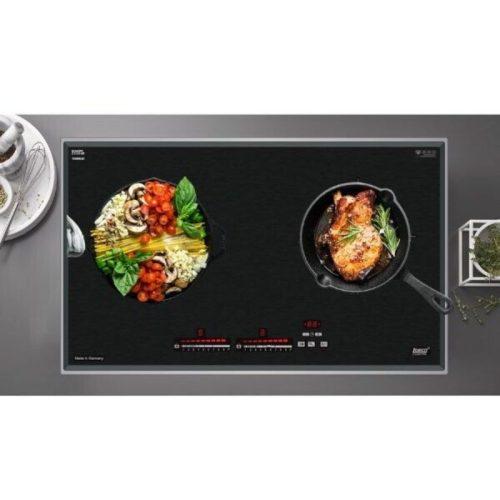 Ảnh bếp từ đôi Lorca LCI 809 Pro lắp âm