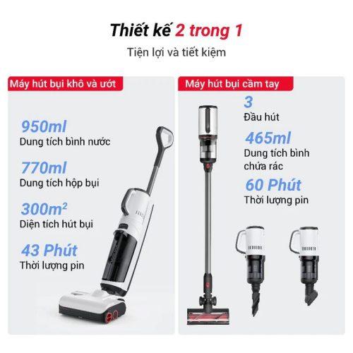 Ảnh máy hút bụi lau nhà Roborock Dyad Pro Combo