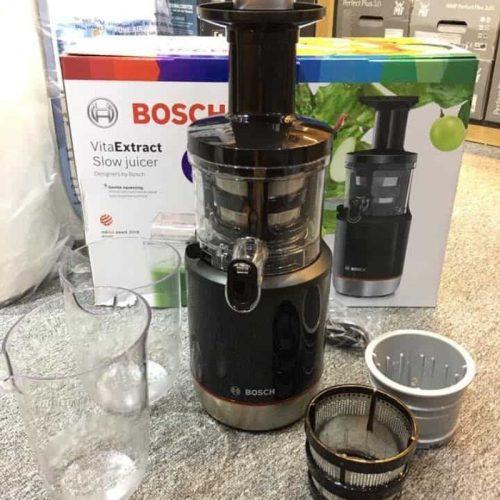 Máy ép chậm trái cây Bosch MESM731M – Black 6 Bộ phận máy ép chậm trái cây Bosch MESM731M – Black