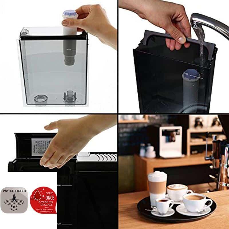 Máy pha cafe tự động Melitta F85/0-102 5 Hệ thống lọc máy pha cafe tự động Melitta F85/0-102