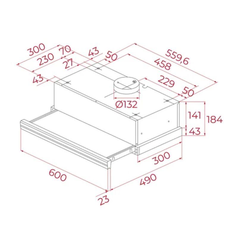 Máy hút mùi âm tủ Teka TOTAL CNL 6415 40436810 5 Máy hút mùi âm tủ Teka TOTAL CNL 6415 40436810 - Ảnh 3