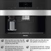Máy pha cafe âm tủ Miele CVA 7845 1 Máy pha cafe âm tủ Miele CVA 7845