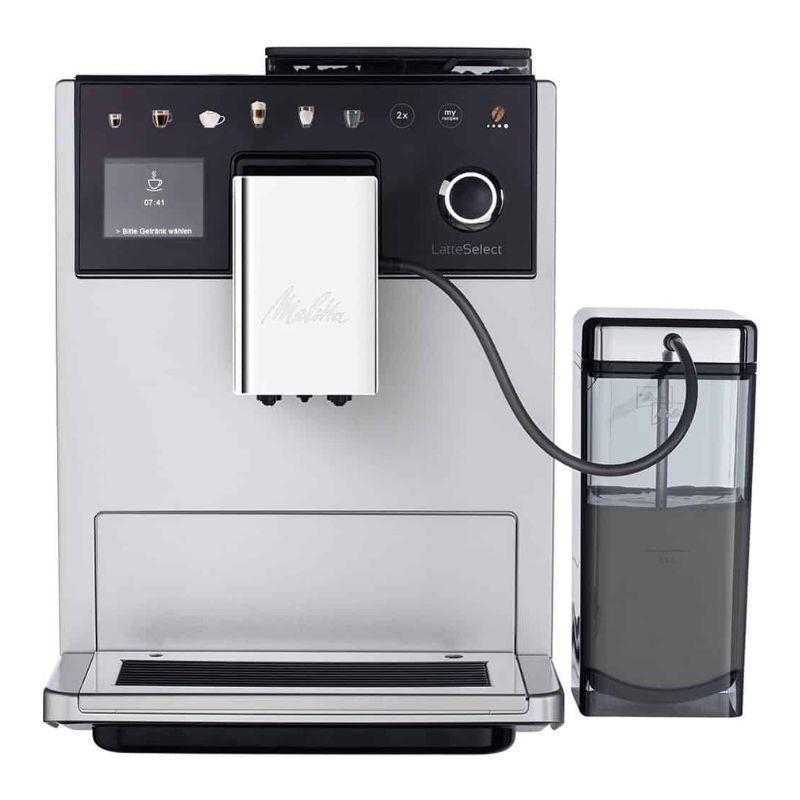 Máy pha cafe tự động Melitta Latte Select Silver 3 Máy pha cafe tự động Melitta Latte Select Silver