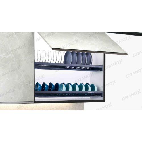 Giá bát đĩa cố định nan Oval SUS304 Grandx XF.70M 5 Ảnh giá bát đĩa cố định nan Oval SUS304 Grandx XF.70M