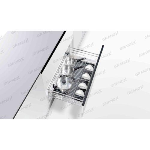 Ảnh giá xoong nồi Inox SUS304 nan dẹt GrandX XP.60S