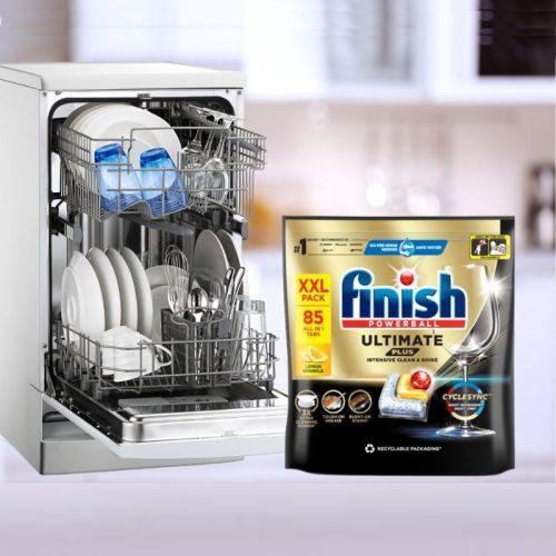 anh vien rua bat finish ultimate plus tui 85 vien