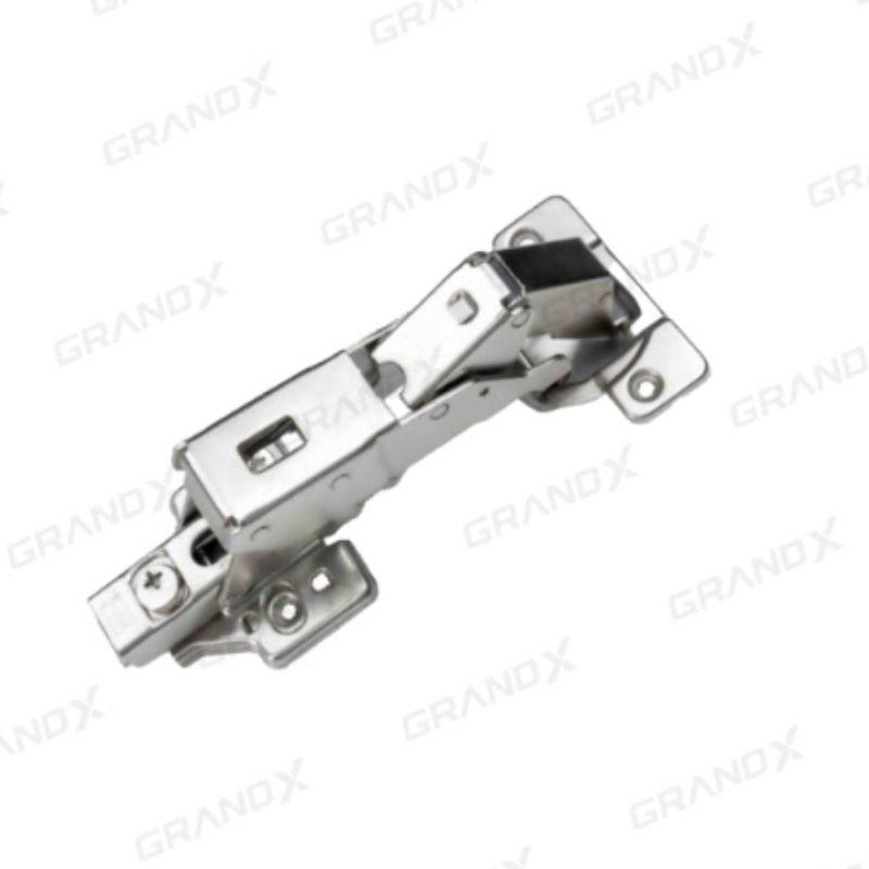 Bản lề thẳng lắp trùm ngoài Capella 165 độ GrandX XC.165A 3 Bản lề thẳng lắp trùm ngoài Capella 165 độ GrandX XC.165A