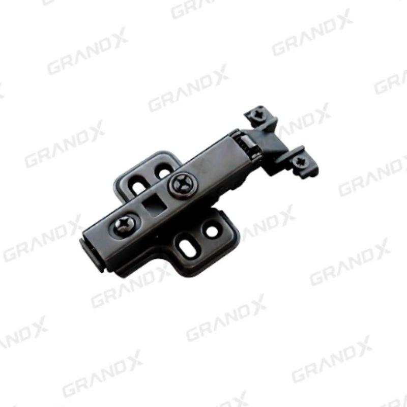Bản lề thẳng lắp trùm ngoài Capella cho cửa nhôm GrandX XC.A107A 3 Bản lề thẳng lắp trùm ngoài Capella cho cửa nhôm GrandX XC.A107A