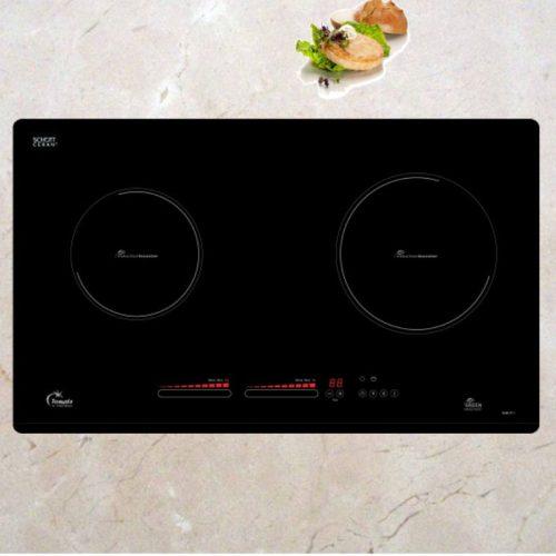 Bếp từ đôi Tomate TOM 77I lắp âm