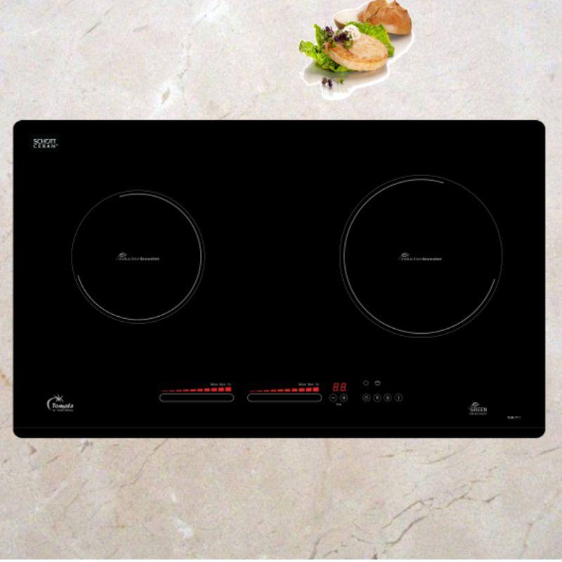 Bếp từ đôi Tomate TOM 77I lắp âm 3 Bếp từ đôi Tomate TOM 77I lắp âm