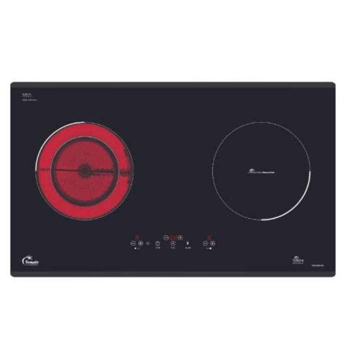 Bếp từ kết hợp hồng ngoại Tomate TOM 02IH‐G7