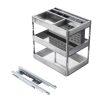 Giá đựng chai lọ, gia vị, dao thớt GrandX XK.B35S 1 Giá đựng chai lọ, gia vị, dao thớt GrandX XK.B35S