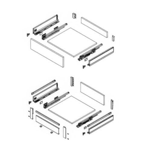Kích thước tủ đồ khô ngăn kéo độc lập GrandX XPR.B650
