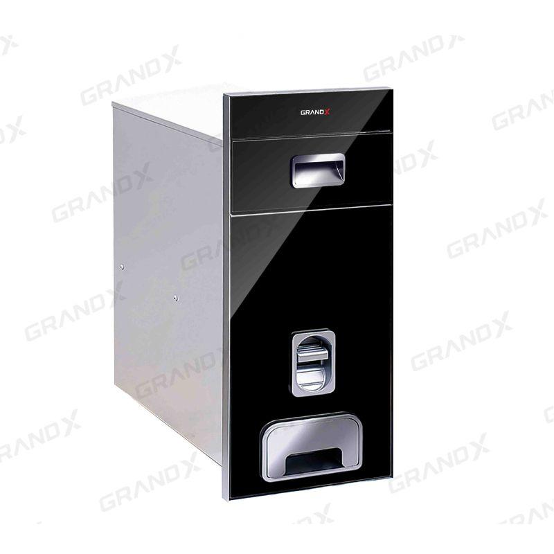 Thùng gạo mặt kính cường lực Grandx XR.G301B 3 Thùng gạo mặt kính cường lực Grandx XR.G301B