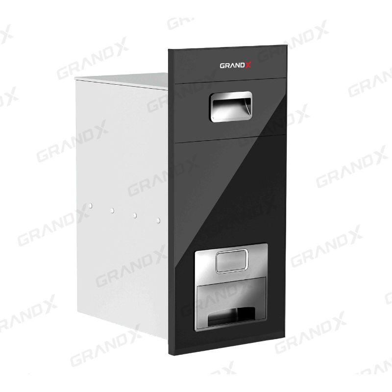 Thùng gạo mặt kính nút nhấn Grandx XR.G302B 3 Thùng gạo mặt kính nút nhấn Grandx XR.G302B