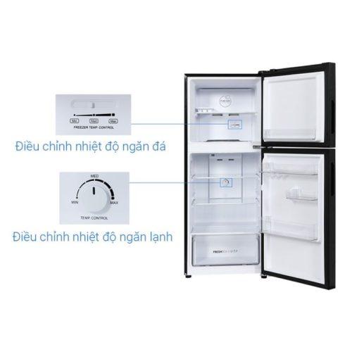 Tủ lạnh Aqua Inverter 189 lít AQR-T220FA(FB) 8 anh tu lanh aqua inverter 189 lit aqr t220fafb