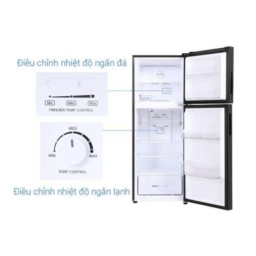 Tủ lạnh Aqua Inverter 211 lít AQR-T238FA(FB) 9 anh tu lanh aqua inverter 211 lit aqr t238fafb