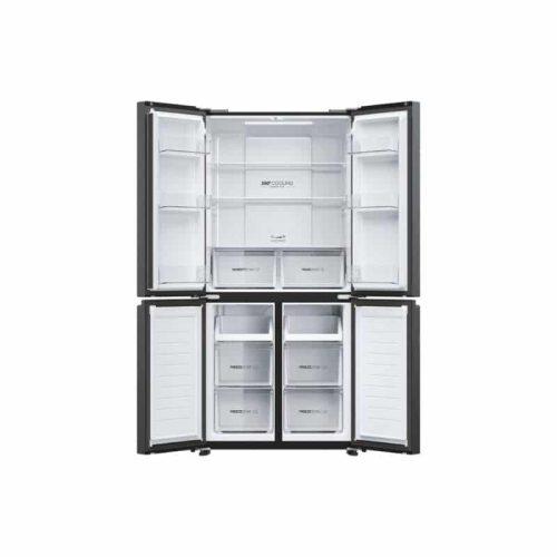 Tủ lạnh 4 cánh Multi Doors Inverter 469 lít Aqua AQR-M532XA(CBC) 9 canh tu lanh aqua aqr m532xacbc