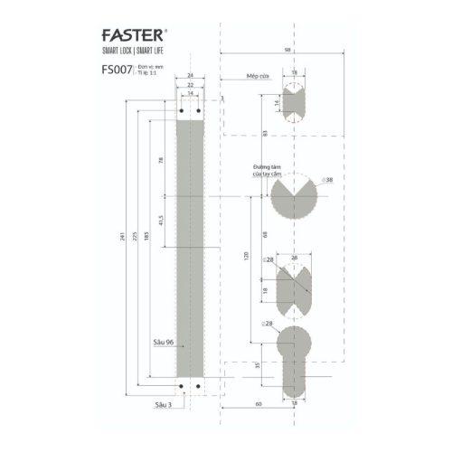 Khóa thông minh Faster FS007FD3D-BS 9 kich thuoc khoa thong minh faster fs007fd3d bs