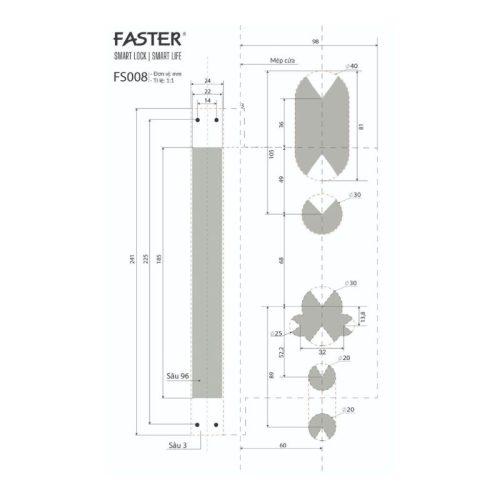 Khóa thông minh Faster FS008FD3D-BS 7 kich thuoc khoa thong minh faster fs008fd3d bs
